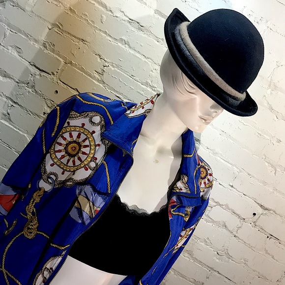 Silk Nautical Windbreaker - Picture 7 of 11